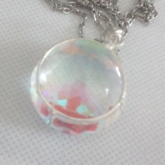 Huge 82ct cushion cut Mystic Topaz pendant 🤗💐 - Picture 6 of 8